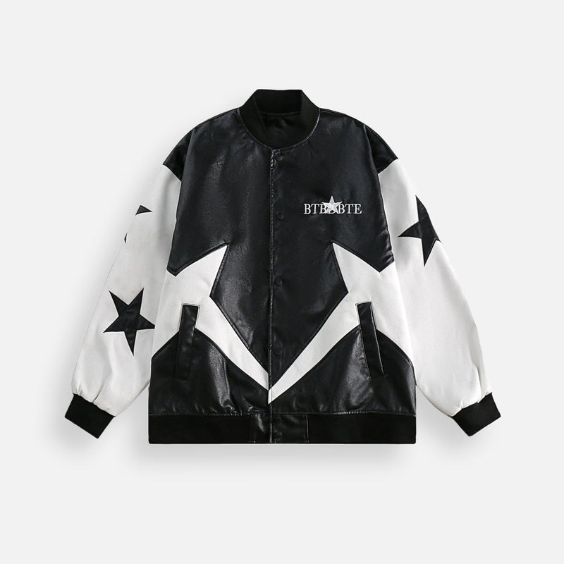 EP | Veste en cuir stylée