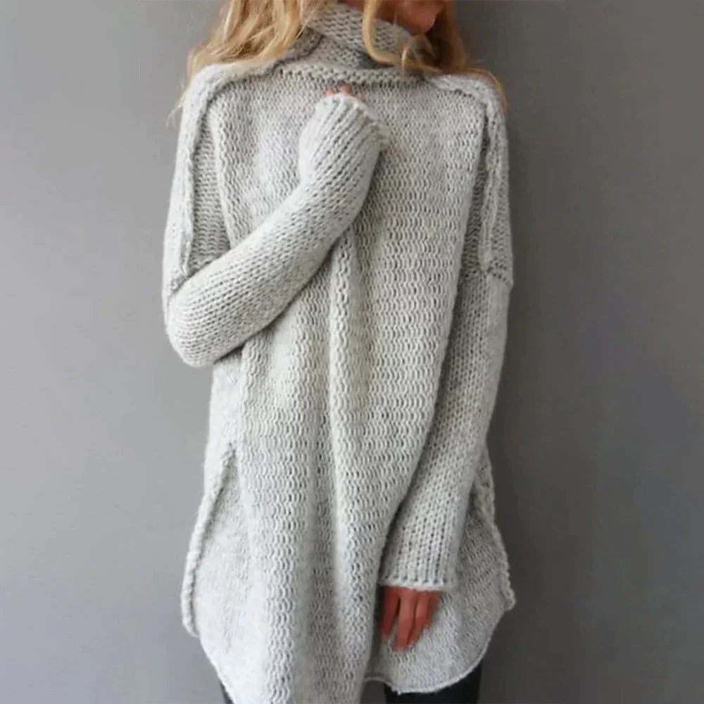 EP | Pull gris grande taille