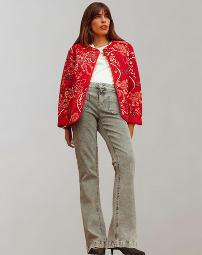 EP | Veste souple imprimée décontractée