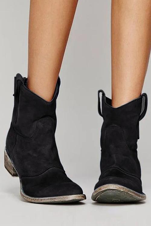 SL | Bottines en daim soutenues