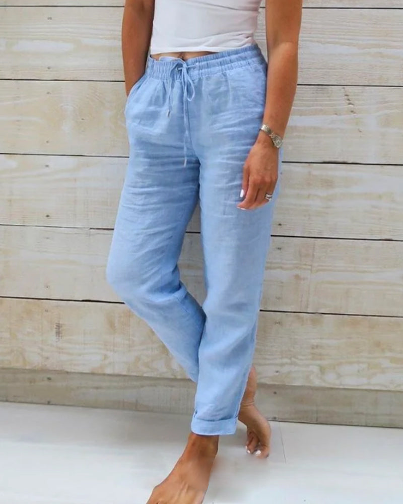 SL | Pantalon classique avec cordon de serrage