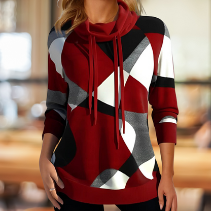 Pull au design réfléchi