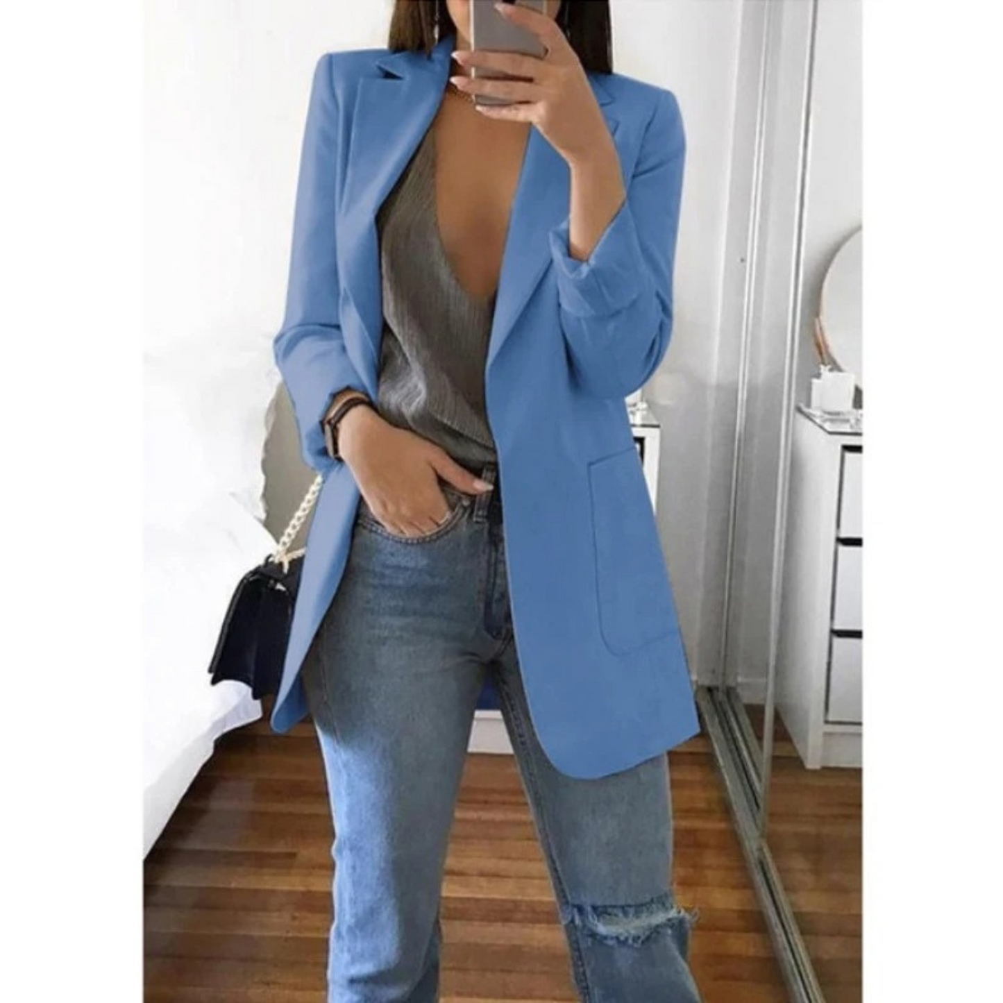 EP | Blazer à poches élégant pour femmes