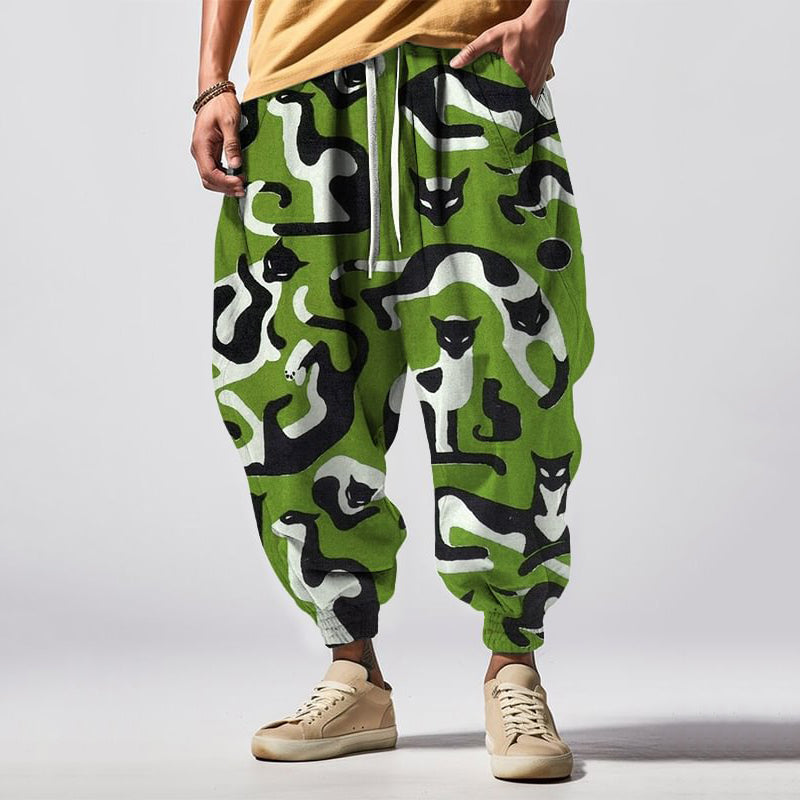 Pantalon au design réfléchi