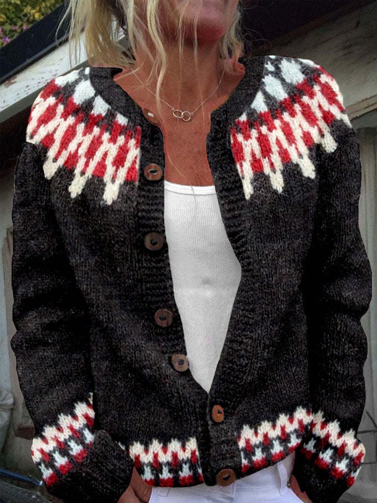 Cardigan magnifiquement confectionné