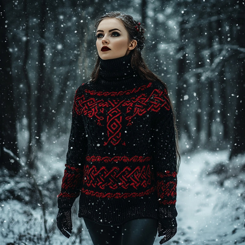 Pull vintage classique