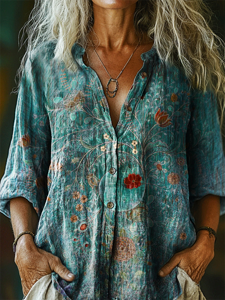 Chemise au design gracieux