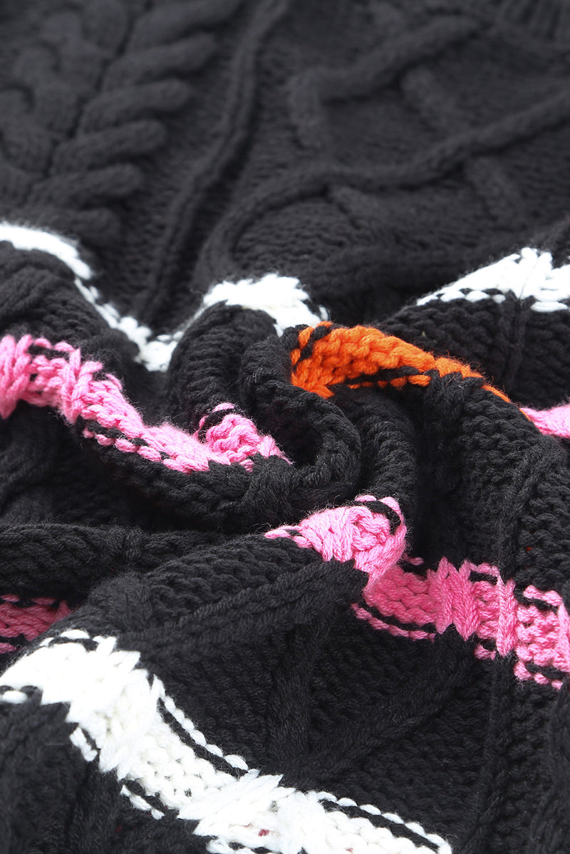 Pull au design réfléchi