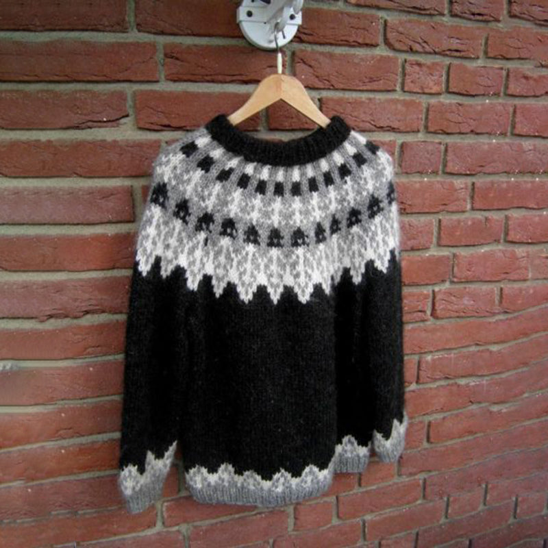 Pull au design classique