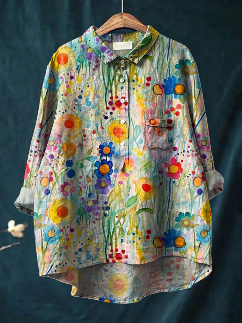 Chemise au design réfléchi