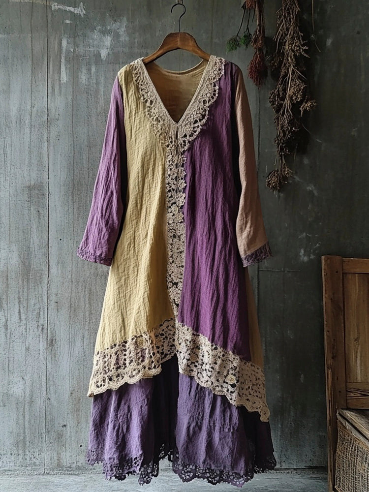 Robe au style vintage intemporel
