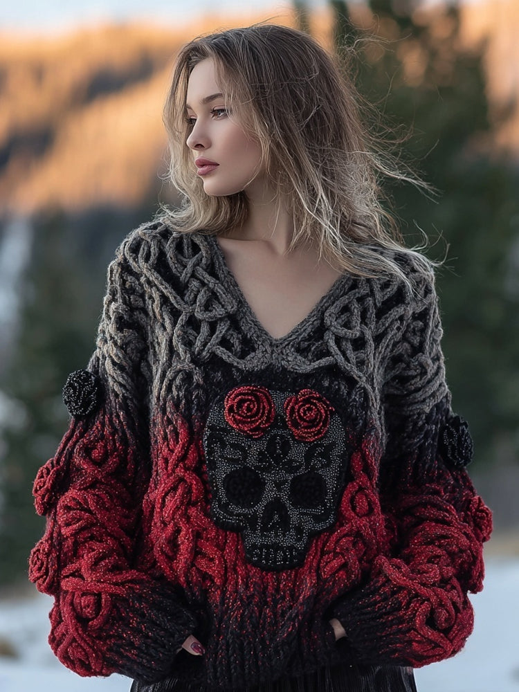 Pull vintage classique