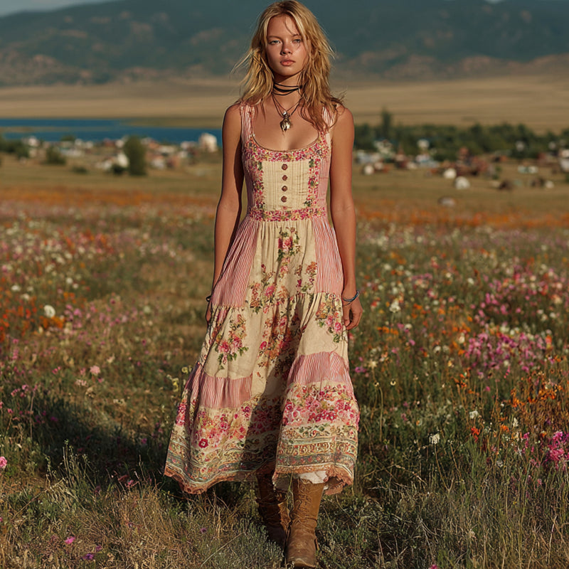 Robe au style vintage intemporel