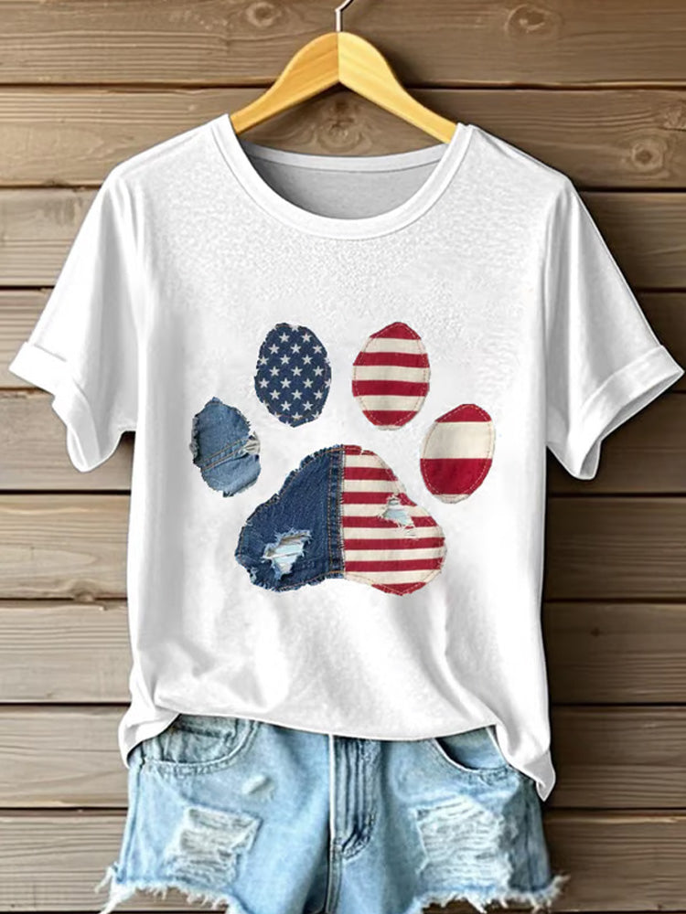 T-Shirt au design réfléchi