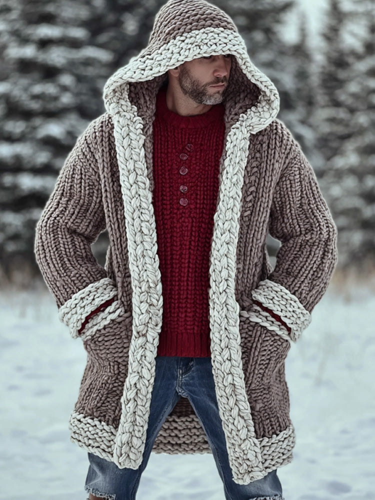 Pull au design réfléchi