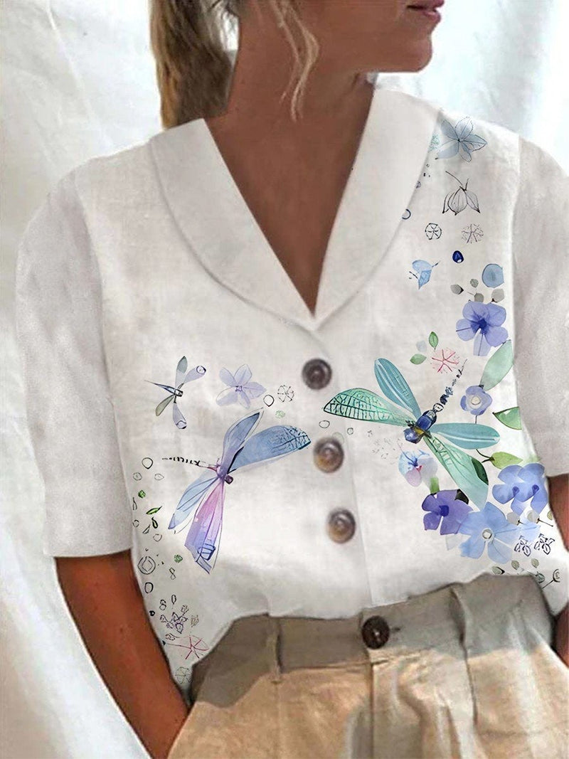 Chemise au style vintage intemporel