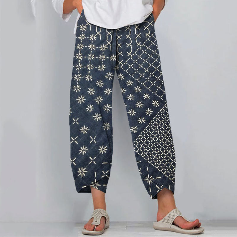 Pantalon au style vintage intemporel