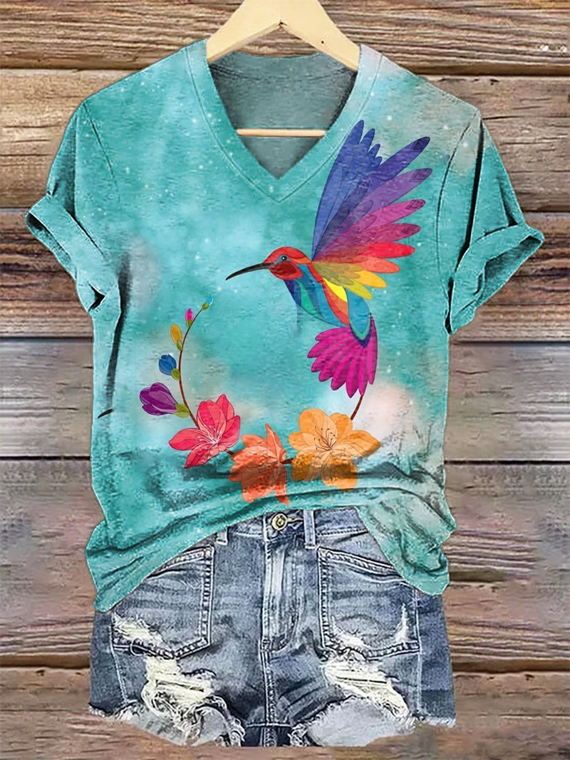 T-Shirt au design réfléchi