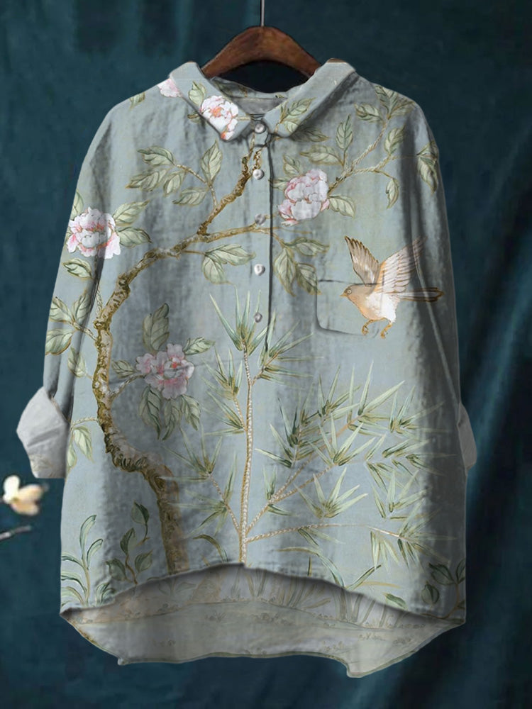 Chemise au design réfléchi