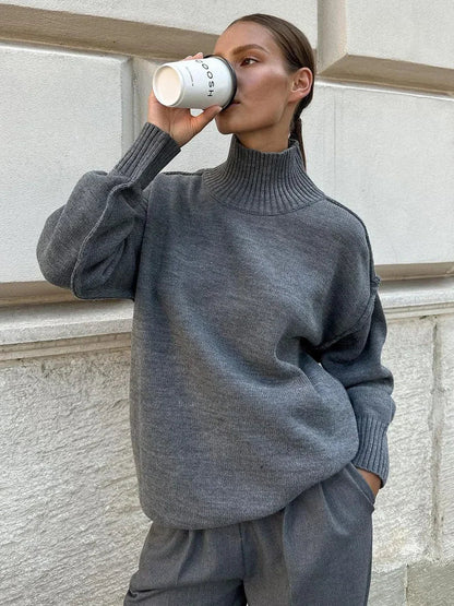 Pull au design réfléchi