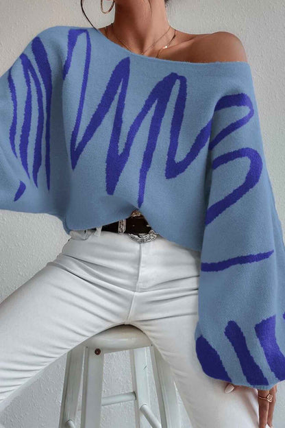 Pull vintage classique