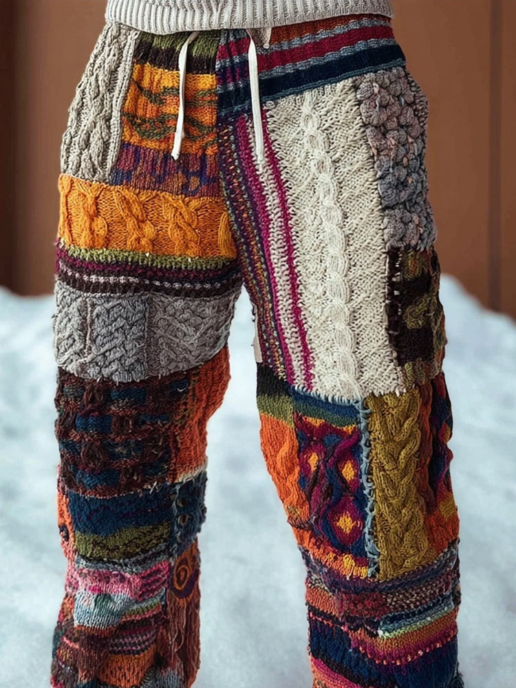 Pantalon au design réfléchi