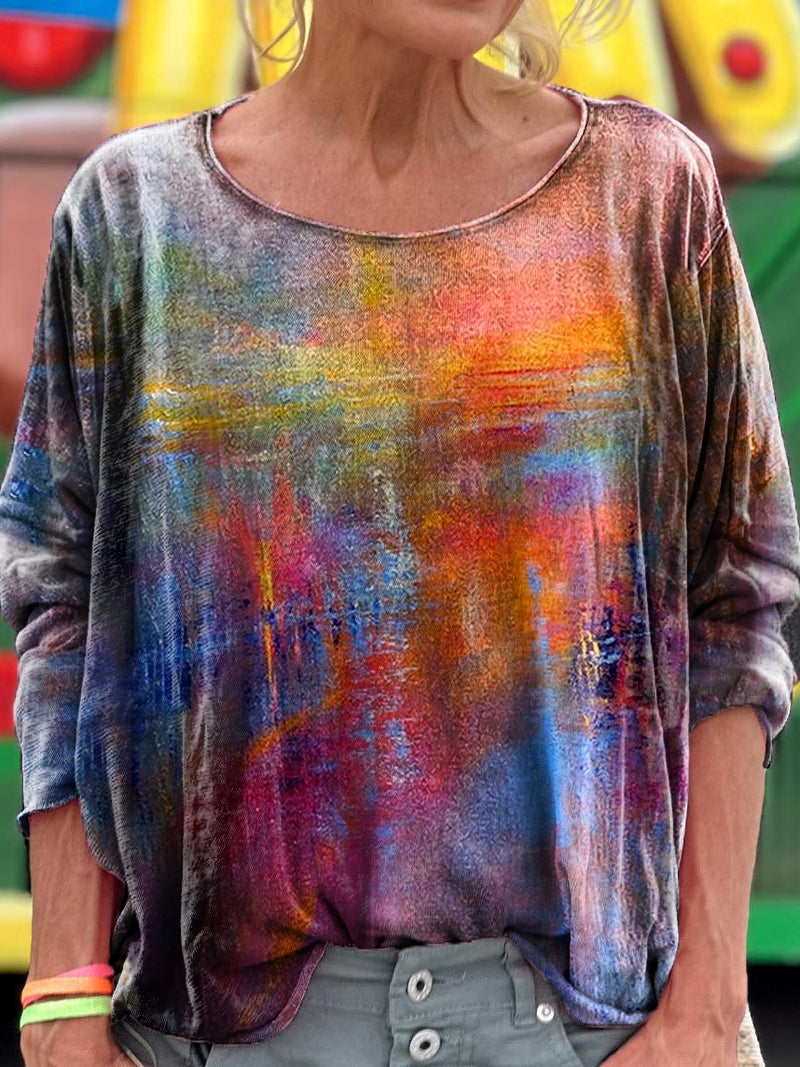 T-Shirt au design réfléchi