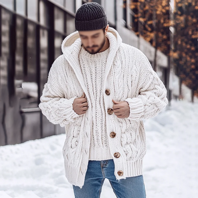 Cardigan au style vintage intemporel