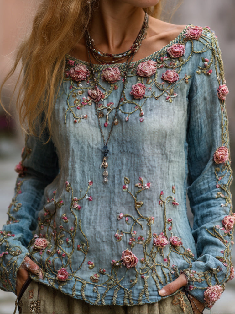 Haut vintage classique