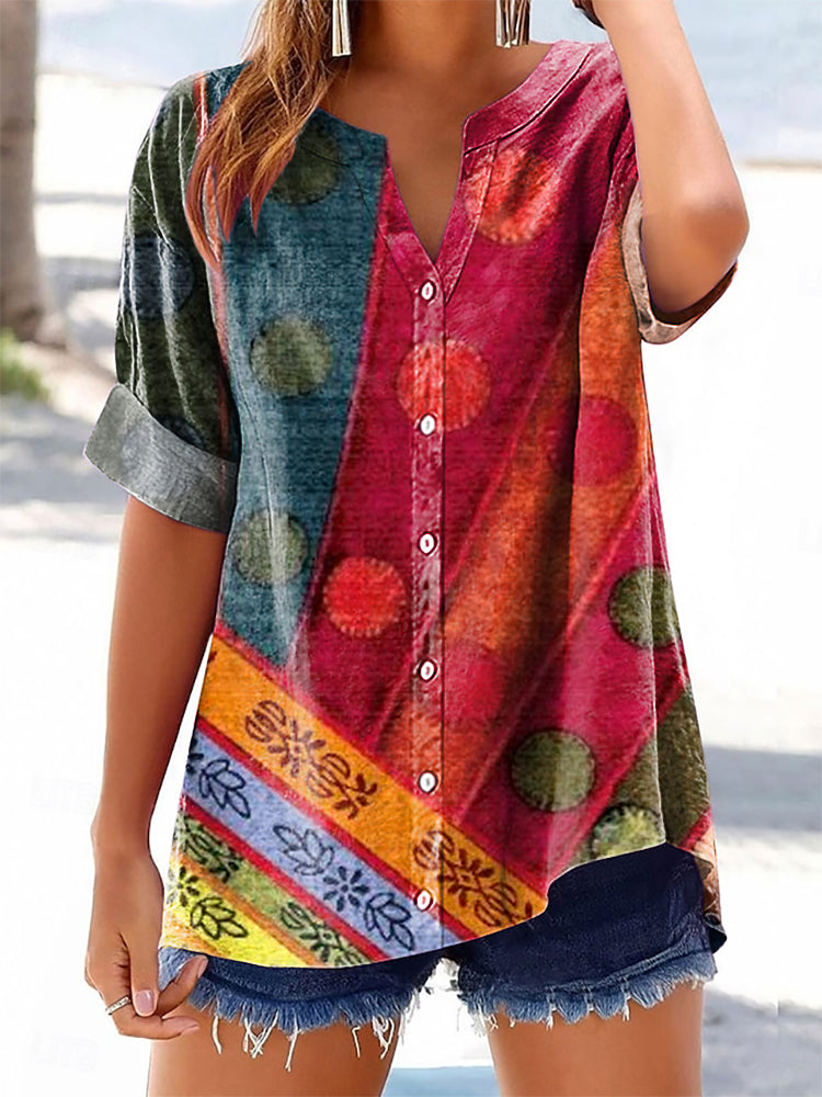 Chemise au design réfléchi