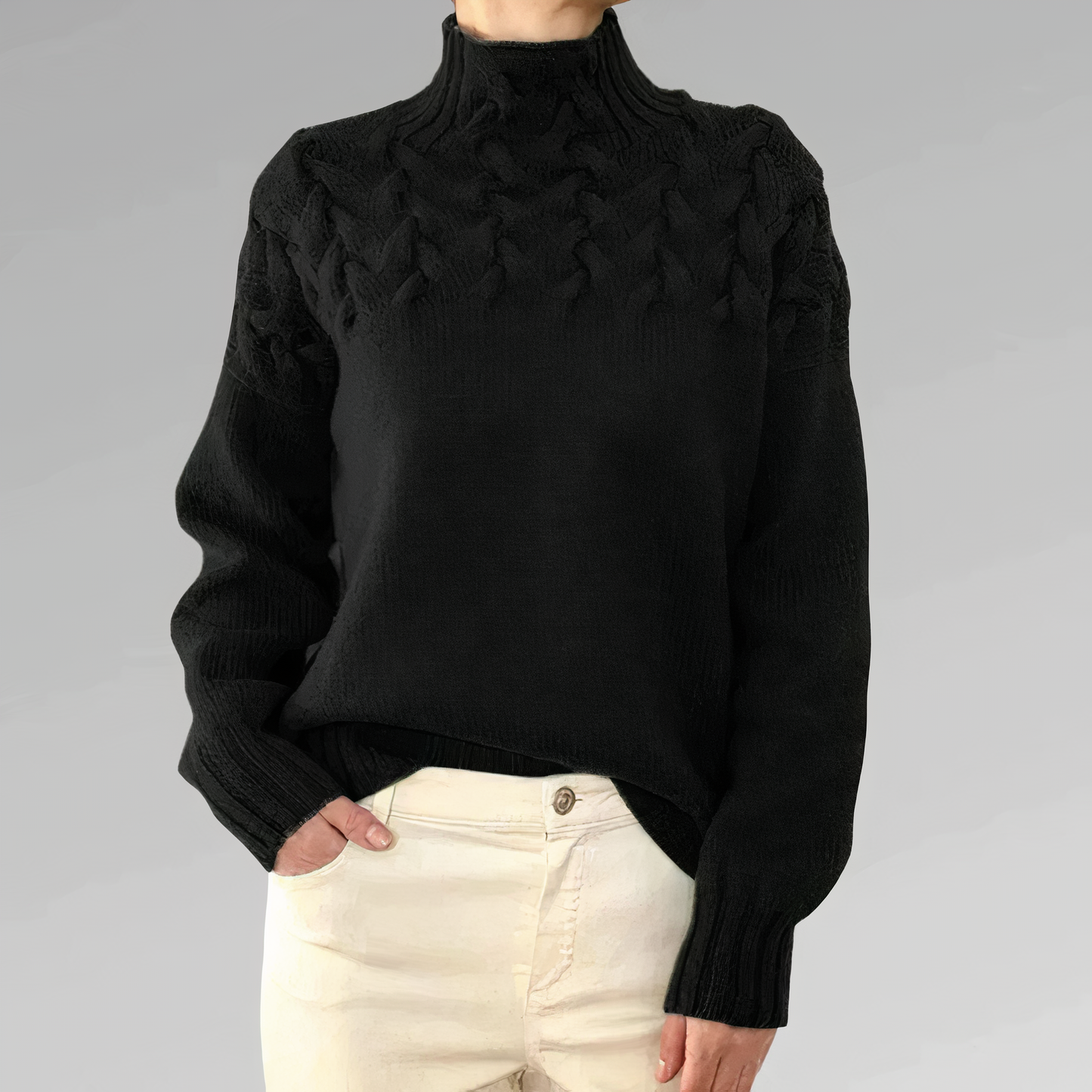 Pull au design classique