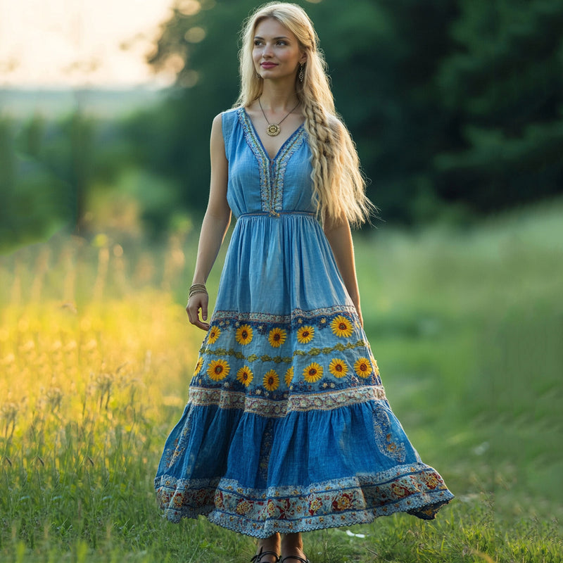 Robe au style vintage intemporel