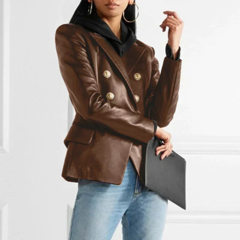 Manteau au design réfléchi