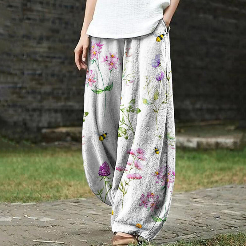 Pantalon au design réfléchi