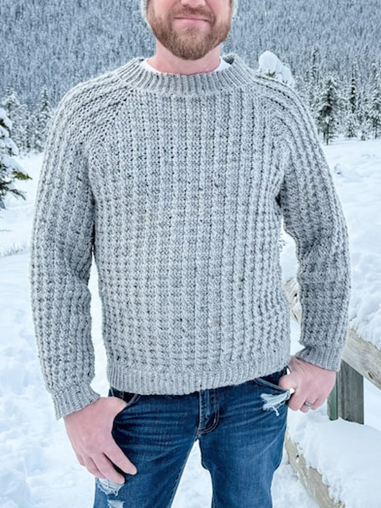 Pull au design classique