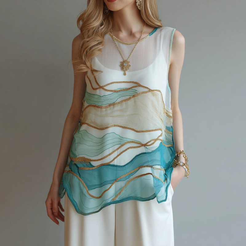 Haut vintage classique