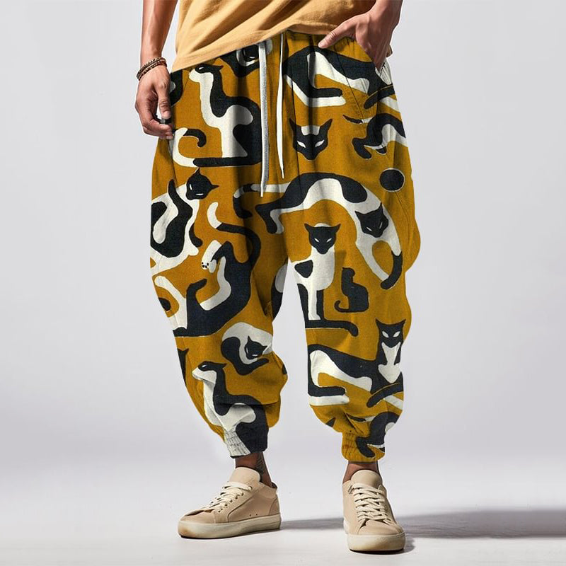 Pantalon au design réfléchi