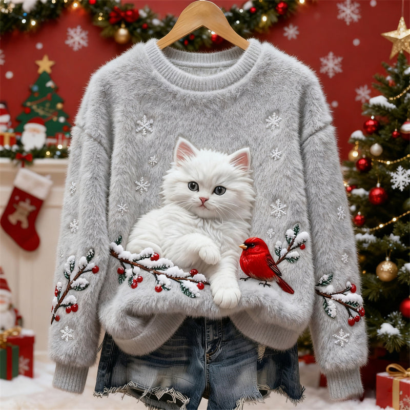 Pull au design réfléchi