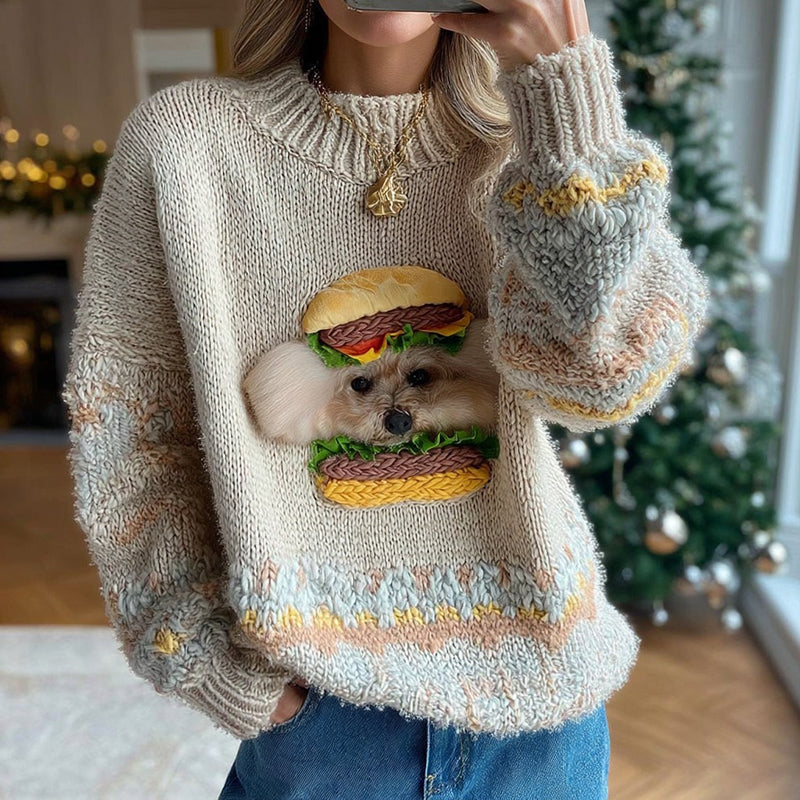 Pull vintage classique