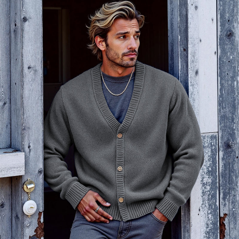Cardigan au style vintage intemporel