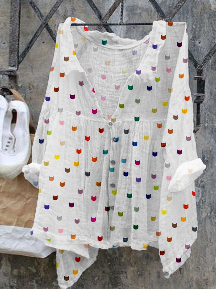 Chemise au design gracieux
