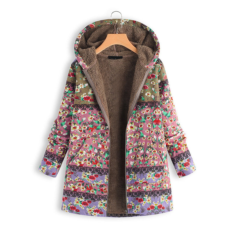 EP | Veste à fleurs de jardin d'hiver