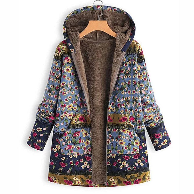 EP | Veste à fleurs de jardin d'hiver