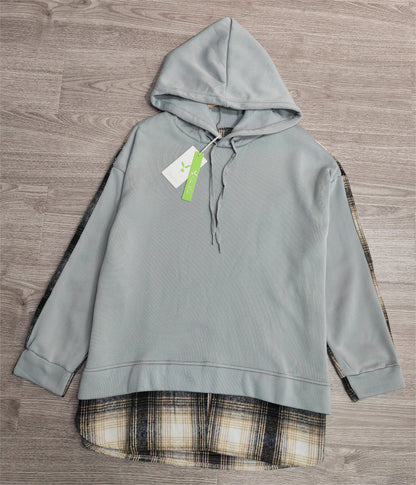 EP | Confortable sweat à manches longues en patchwork