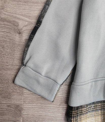 EP | Confortable sweat à manches longues en patchwork