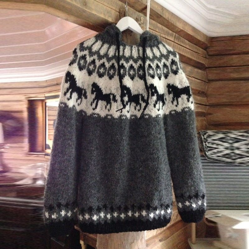 Pull vintage classique