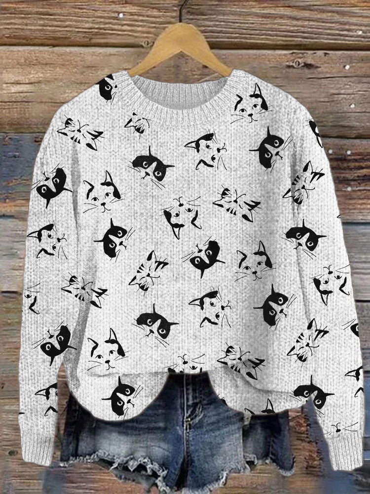 Pull vintage classique