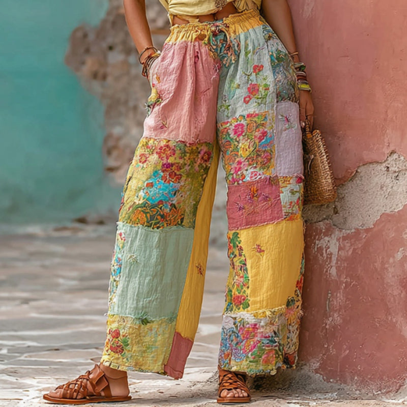 Pantalon au design réfléchi
