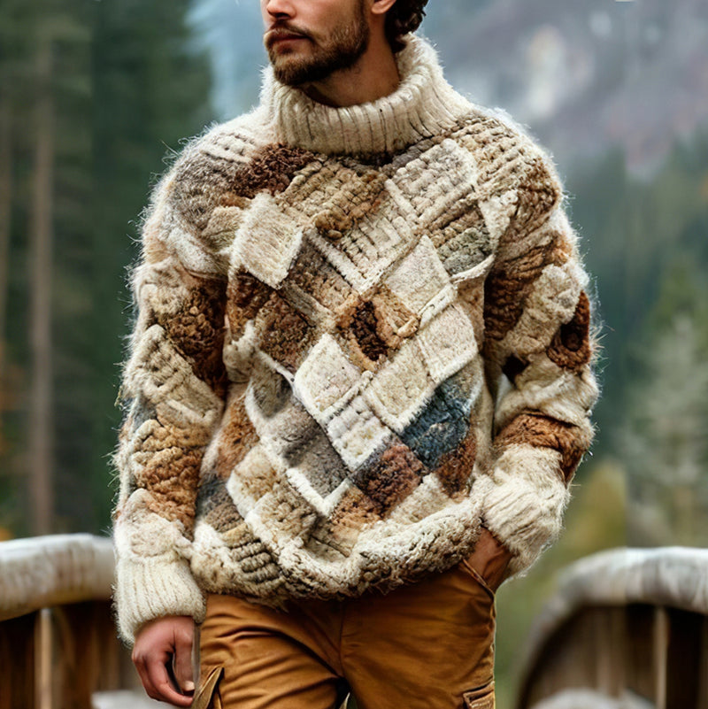 Pull vintage classique