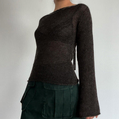Pull vintage classique